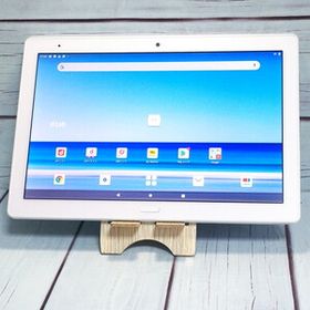 docomo dtab d-41A SHARP Androidタブレット ホワイト 本体 白ロム SIMロック解除済み SIMフリー 498042