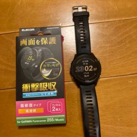 【ジャンク】GARMIN FORERUNNER 255 MUSIC ブラック