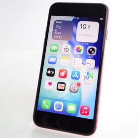 【SIMフリー】iPhoneSE2 64GB レッド 電池91％ 利用制限〇