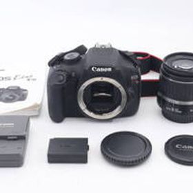 シャッター回数 9823 Canon EOS kiss x70/ CANON ZOOM LENS EF-S 18-55mm F3.5-5.6 ii USM キヤノン デジタル一眼 ブラック (f14295)