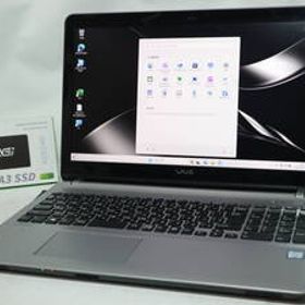 新品SSD1TB◆ FULL HD ◆ Core i7 ◆ VAIO S15 ◆第6世代◆win 11 【 爆速大容量 】office2019認証済/メモリ16G/WebCam/WiFi/DVD/Bluetooth