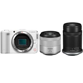 《新品》 Canon (キヤノン) EOS R50 V ダブルズームキット ホワイト [ ミラーレス一眼カメラ | デジタル一眼カメラ | デジタルカメラ ]【KK9N0D18P】発売予定日：2026年3月27日【発売日以降にお届け】