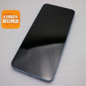 新品同様 SIMフリー AQUOS wish4 ブルー スマホ SHARP 即日発送 あすつく 土日祝発送OK