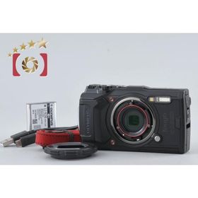 【中古】OLYMPUS オリンパス TOUGH TG-6 ブラック コンパクトデジタルカメラ シャッター回数僅少
