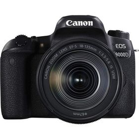 【中古】 キヤノン Canon EOS 9000D レンズキット EF-S18-135mm F3.5-5.6 IS USM 付属 当店保証30日間 人気 ミラーレス 一眼レフ 交換レンズ カメラ