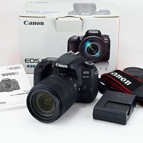 富士屋◆キャノン Canon EOS 9000D EF-S18-135 IS USM デジタル一眼レフカメラ レンズキット【中古】