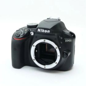 【中古】 《美品》 Nikon D3400 ボディ ブラック [ デジタルカメラ ]