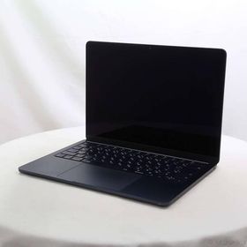 〔中古〕Apple(アップル) MacBook Air 13.6-inch Early-2024 MRXW3J／A Apple M3 8コアCPU_10コアGPU 8GB SSD512GB ミッドナイト 〔14.7 Sonoma〕〔258-ud〕