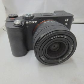 【全品ポイント10倍！】【期間限定セール】ソニー SONY ミラーレスカメラ ブラック α7C ズームレンズキット ILCE-7CL 【中古】