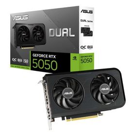 ASUS Dual GeForce RTX 5050 8GB GDDR6 OC Edition NVIDIA GeForce RTX 5050搭載「DUAL」グラフィックカード・OCモデル