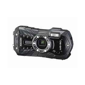 RICOH 防水デジタルカメラ RICOH WG-50 ブラック 防水14m耐ショック1.6m耐寒-10度 RICOH WG-50 BK 04571