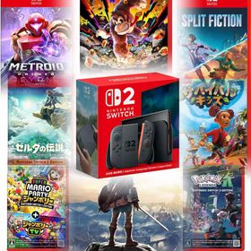 【新品・お得2点セット】Nintendo Switch 2 国内版 BEE-S-KB6CA＋switch 2 ゼルダの伝説 ブレス オブ ザ ワイルド 2点セット【日曜日以外即日発送】【送料無料】
