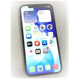 中古 Apple iPhone12 64GB ブラック MGHN3J/A SIMフリー ※赤ロム保証対象