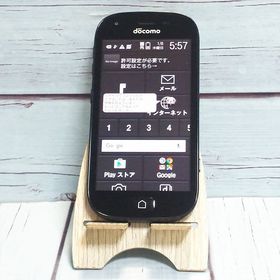 F-04J らくらくスマートフォン4 ブラック 黒色 BLACK docomo 165