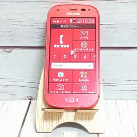 docomo 富士通 F-04J らくらくスマートフォン4 ピンク PINK 114