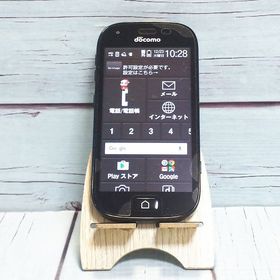 F-04J らくらくスマートフォン4 ブラック 黒色 BLACK docomo 067