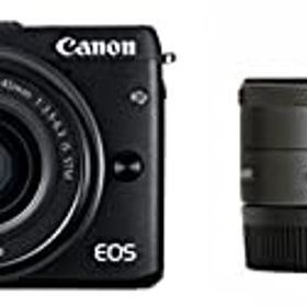 【中古】「非常に良い」Canon ミラーレス一眼カメラ EOS M3 ダブルレンズキット(ブラック) EF-M15-45mm F3.5-6.3 IS STM EF-M22mm F2 STM 付属 EOSM3BK-WLK2