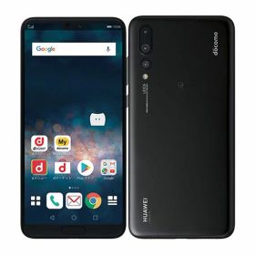 【中古】【安心保証】 HUAWEI P20 Pro HW-01K[128GB] docomo ブラック