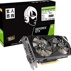 【中古】玄人志向 NVIDIA GeForce GTX 1660Ti 搭載 グラフィックボード 6GB デュアルファンモデル GF-GTX1660Ti-E6GB/DF