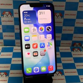 【中古】即日発送可iPhone13 512GB ブルー MLNT3J/A au版SIMフリー 美品