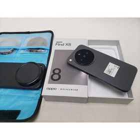 (中古) OPPO Find X8 スペースブラック /CPH2651 【 国内SIMフリー】、SIMフリー