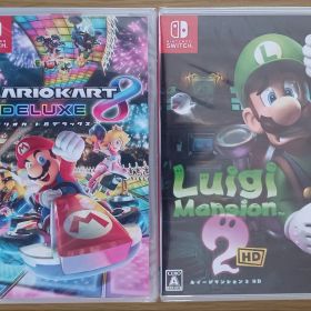 【セット】マリオカート8 デラックス☆新品☆ルイージマンション2 HD