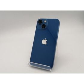 【中古】Apple iPhone 13 mini 128GB ブルー （国内版SIMロックフリー） MLJH3J/A【DS秋葉】保証期間１ヶ月【ランクC】