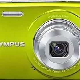 【中古-非常に良い】OLYMPUS デジタルカメラ VH-210 グリーン 1400万画素 光学5倍ズーム DIS ハイビジョンムービー 3.0型LCD 広角26mm 3Dフォト機能 VH-210 GRN