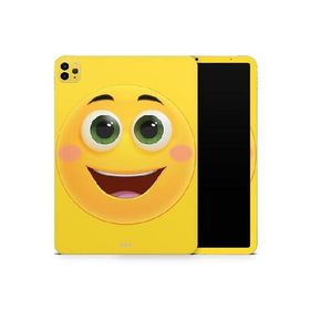 DesignSkinz - Compatible with iPad Pro 10.5" - Skin Decal Protective Scratch Resistant Vinyl Wrap - Smiley V2 Friendly Emoticons_並行輸入