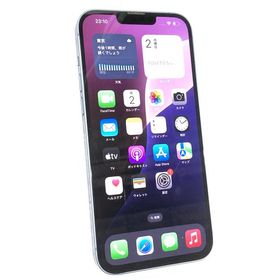 中古 Apple iPhone14 Plus 128GB ブルー MQ4H3J／A SIMフリー