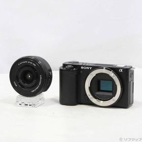 〔中古〕SONY(ソニー) VLOGCAM ZV-E10L パワーズームレンズキット ブラック〔349-ud〕