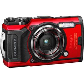 OLYMPUS デジタルカメラ Tough TG-6 レッド 1200万画素CMOS F2.0 15m 防水 100kgf耐荷重 GPS 内蔵Wi-Fi TG-6RED