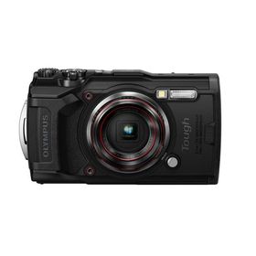 OLYMPUS デジタルカメラ Tough TG-6 ブラック 1200万画素CMOS F2.0 15m 防水 100kgf耐荷重 GPS 内蔵Wi-