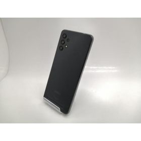 【中古】SAMSUNG au 【SIMロック解除済み】 Galaxy A32 5G オーサムブラック 4GB 64GB SCG08【秋葉5号】保証期間１ヶ月【ランクC】