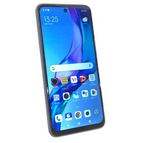 中古 Redmi Note 10T 64GB アジュールブラック REDMINOTE10T／AB SIMフリー 液晶割れ ※赤ロム保証あります