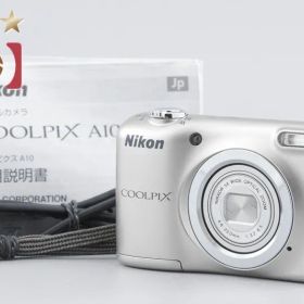 【中古】Nikon ニコン COOLPIX A10 シルバー コンパクトデジタルカメラ