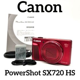 美品♪ Canon PowerShot SX720 HS レッド