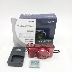 元箱付き！美品 ★ Canon PowerShot SX720 HS レッド デジタルカメラ 光学40倍ズーム PSSX720HSRE