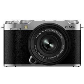 FUJIFILM X-M5 XC15-45mmレンズキット シルバー ミラーレスデジタルカメラ 富士フィルム