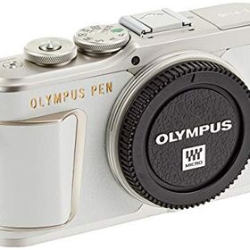 【中古】【非常に良い】OLYMPUS ミラーレス一眼カメラ PEN E-PL10 ボディー ホワイト