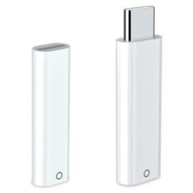 ASKUBSKU Apple USB-C- Apple Pencil アダプタ 2個入り 対応iPad第10世代 対応Apple Pencil（第1世代）純正交換用 充電とBluetoothペアリング可能 ペンシル充電用 変換アダプタ ライトニングから Type-C 変換 白い