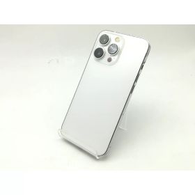 【中古】Apple docomo 【SIMフリー】 iPhone 13 Pro 128GB シルバー MLUF3J/A【広島】保証期間1ヶ月【ランクC】