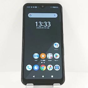 arrows We FCG01 au ブラック 送料無料 本体 c17121 【中古】