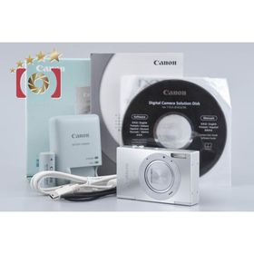 【中古】Canon キヤノン IXY 3 シルバー コンパクトデジタルカメラ 元箱付き