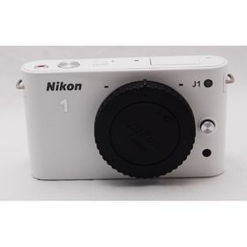 Nikon ミラーレス一眼カメラ Nikon 1 (ニコンワン) J1 (ジェイワン) 標準ズームレンズキット ホワイトN1 J1HLK WH