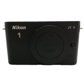 Nikon ミラーレス一眼カメラ Nikon 1 (ニコンワン) J1 (ジェイワン) 標準ズームレンズキット ブラックN1 J1HLK BK