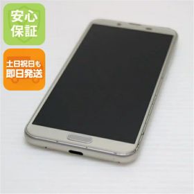 【中古】 美品 SH-01L AQUOS sense2 シャンパンゴールド スマホ 本体 白ロム 中古 土日祝発送OK