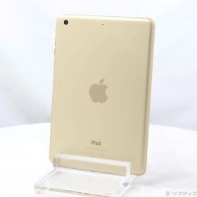 【中古】Apple(アップル) iPad mini 3 16GB ゴールド MGYE2J／A Wi-Fi 【305-ud】
