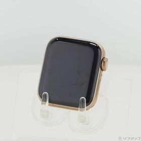 〔中古〕Apple(アップル) Apple Watch Series 5 GPS + Cellular 40mm ゴールドステンレススチールケース バンド無し〔258-ud〕