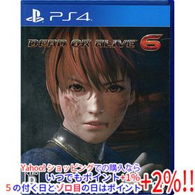 【中古】【ゆうパケット対応】DEAD OR ALIVE 6 PS4 カバー・ケースいたみ